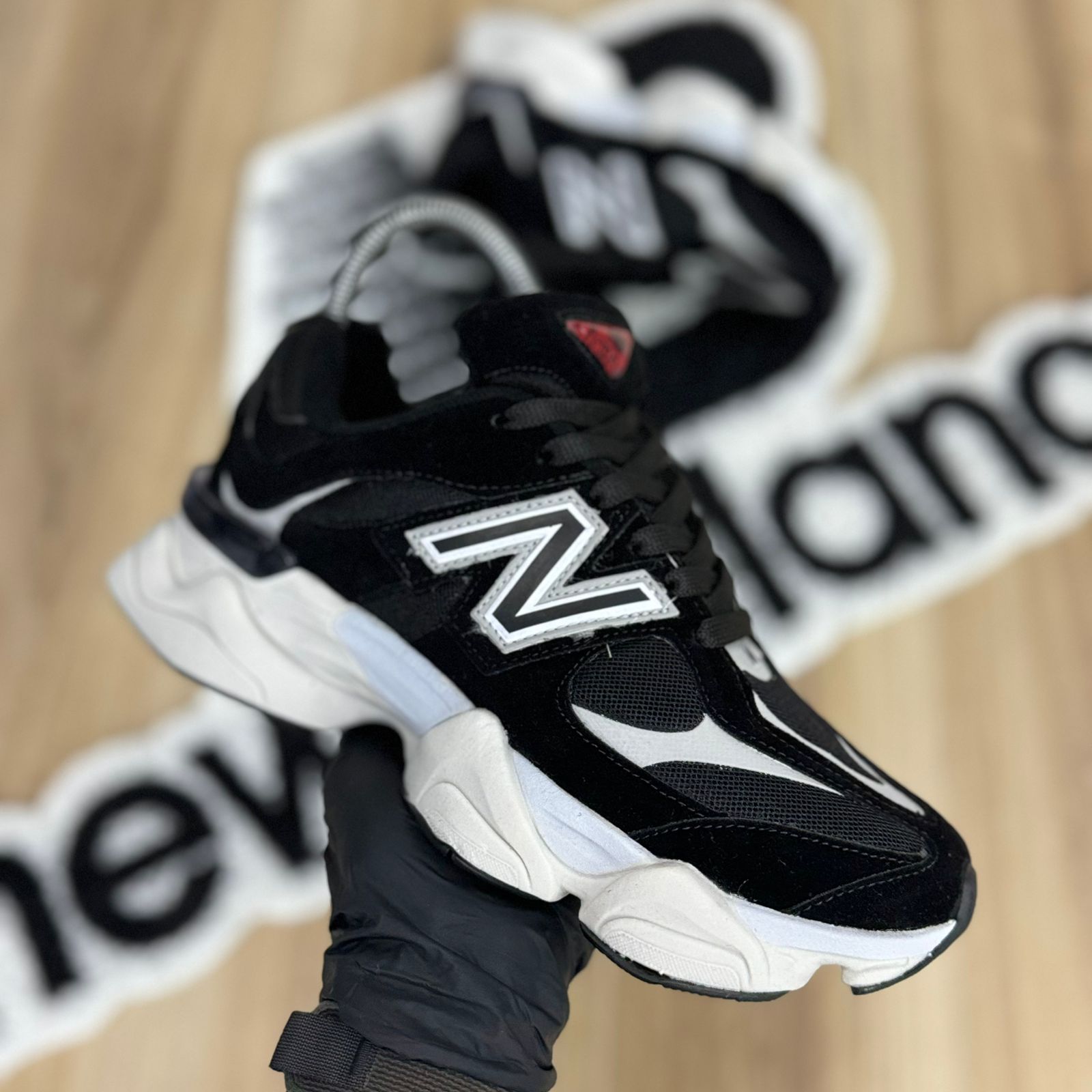 New Balance Preto e Cinza